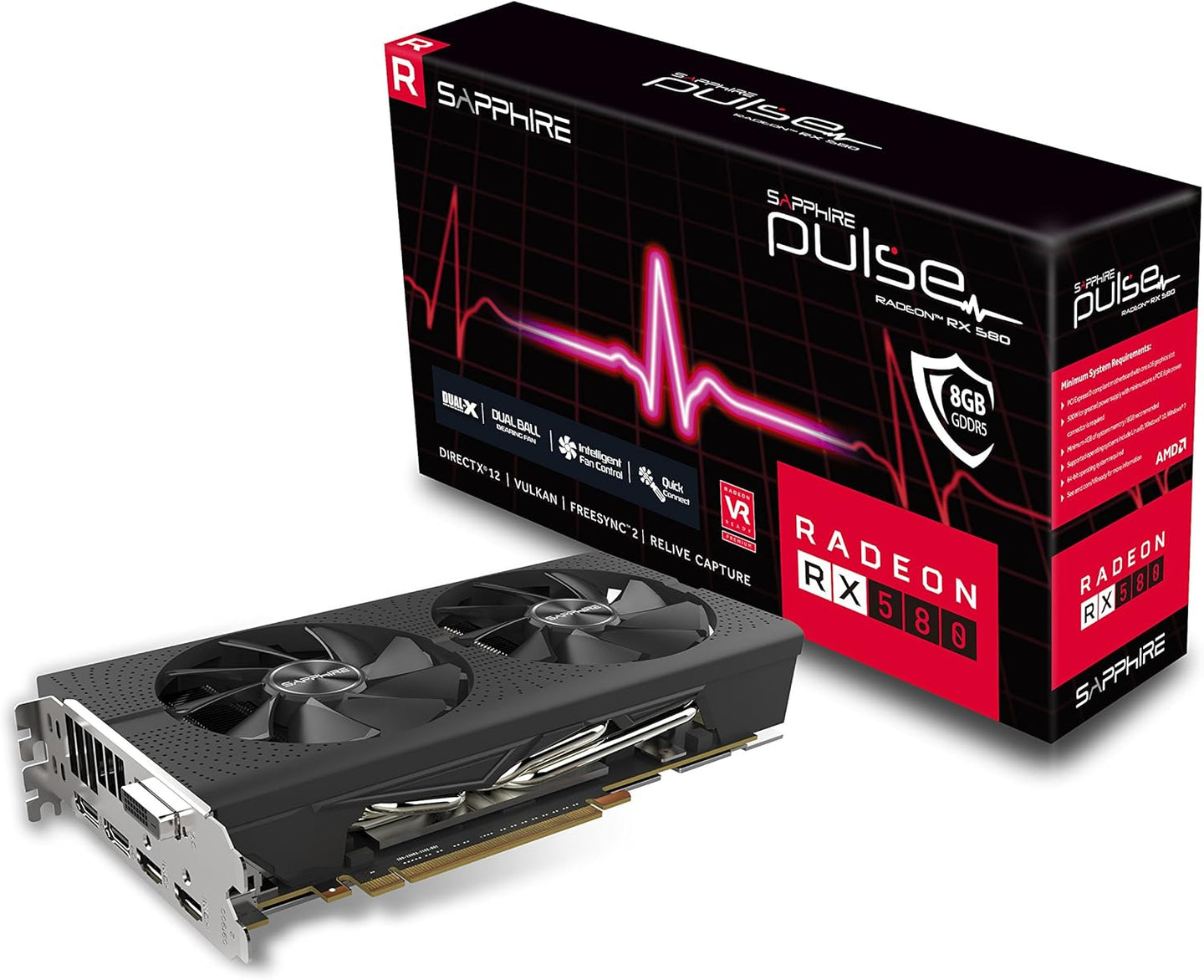 SAPPHIRE Radeon Pulse RX 580 8GB GDDR5 256bit