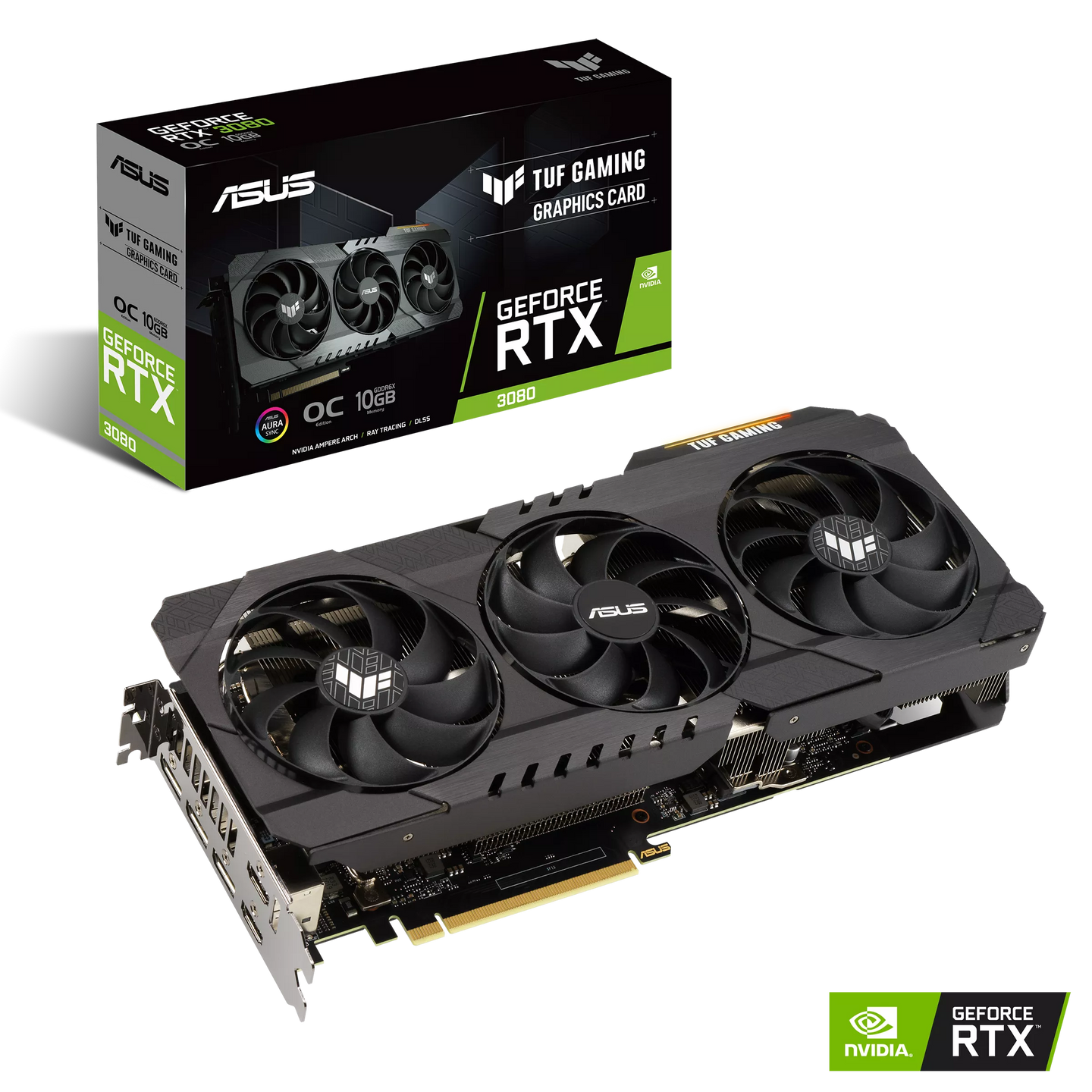 ASUS RTX 3080 TUF Gaming 10GB OC GDDR6X 320bit LHR